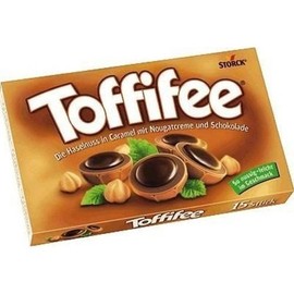 Toffifee 60 pieces, pack of 4 x 15 pieces (4 x 125 g)