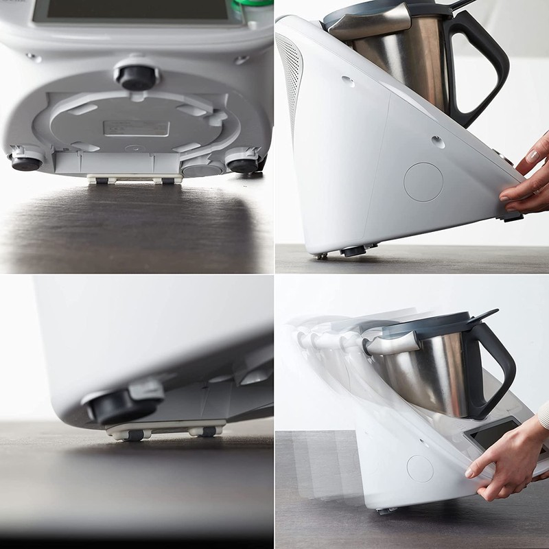 Littfield Thermomix Turning Trowel Spatula & Roller Slide Accessory Set