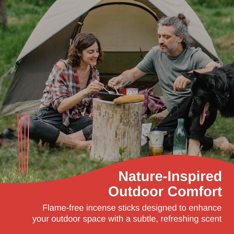 Skeeter Screen 61204R Mosquito Deterrent Incense Sticks – DEET-Free Essential