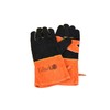 UJack Camping Gloves, Heat Resistant Gloves, Three-Layer Construction, Cowhide Leather,