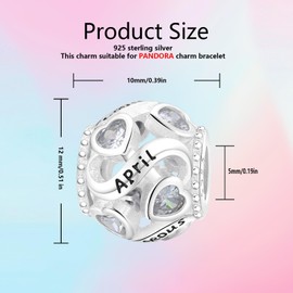 XWN Heart and Star Pendants in 925 Sterling Silver with December Birthstone, an Ideal Choice for Women and Girls' Birthdays