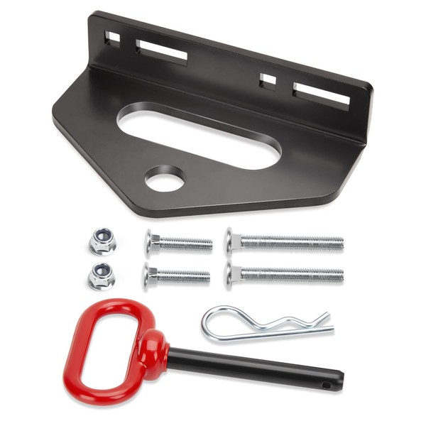 HOWBOW Zero Turn Mower Trailer Tow Hitch and Hitch Pin,