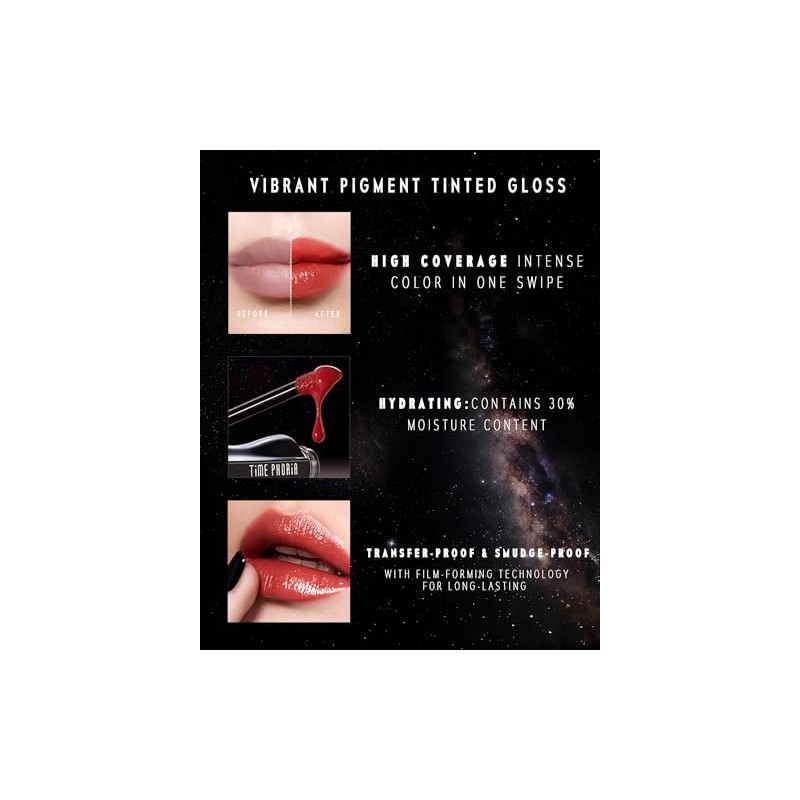 TIMEPHORIA POLVO ESTELAR TINTA LABIAL - Lip Stain de Larga