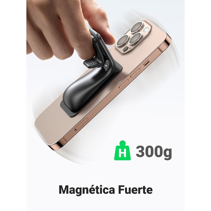 UGREEN Soporte Celular Automóvilmovil Magnético, Mini Base Porta