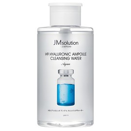 JM Solution H9 Hyaluronic Ampoule Cleansing Water Aqua 500ml 1 unit / 제이엠솔루션 H9 히아루로닉 앰플 클렌징 워터 아쿠아 500ml 1개