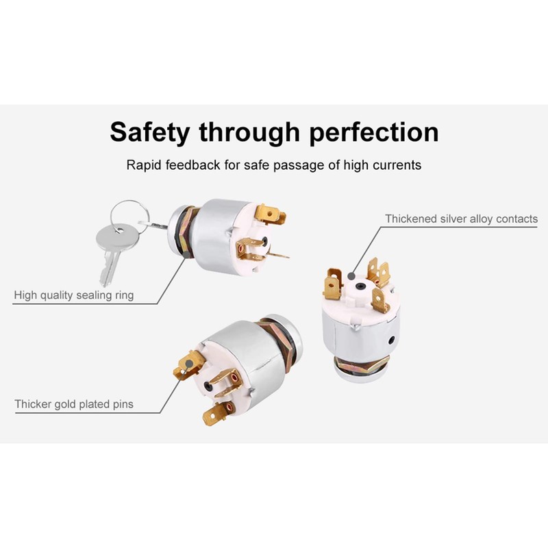 12 V Ignition Switch, Engine Start Switch Ignition Control Switch