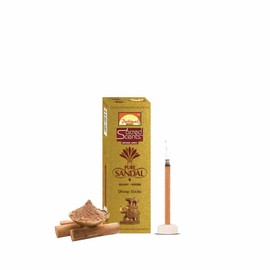 Parimal (S6) Sacred Scents Pure Sandal Dhoop Sticks Pack of 6-45 G X 6 = 270 Holder Inside