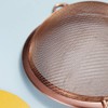 Kyraton Rose Gold Fine Mesh Strainer 3 Pieces Set, Copper