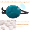 2PCS Washable Eye Patch Adjustable Pirate Eye Patch Portable Strabismus