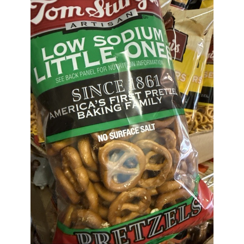 Tom Sturgis 3x Tom Sturgis Artisan Low Sodium Specials Pretzels,