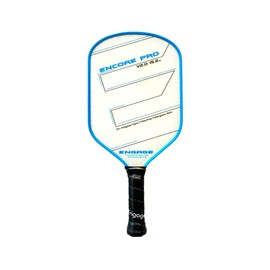 Engage Encore Pro V2.0 12.7mm Pickleball Paddle Playability with Power | Hybrid - Crimson Red (Sky Blue, 15.2 MM (Thick))