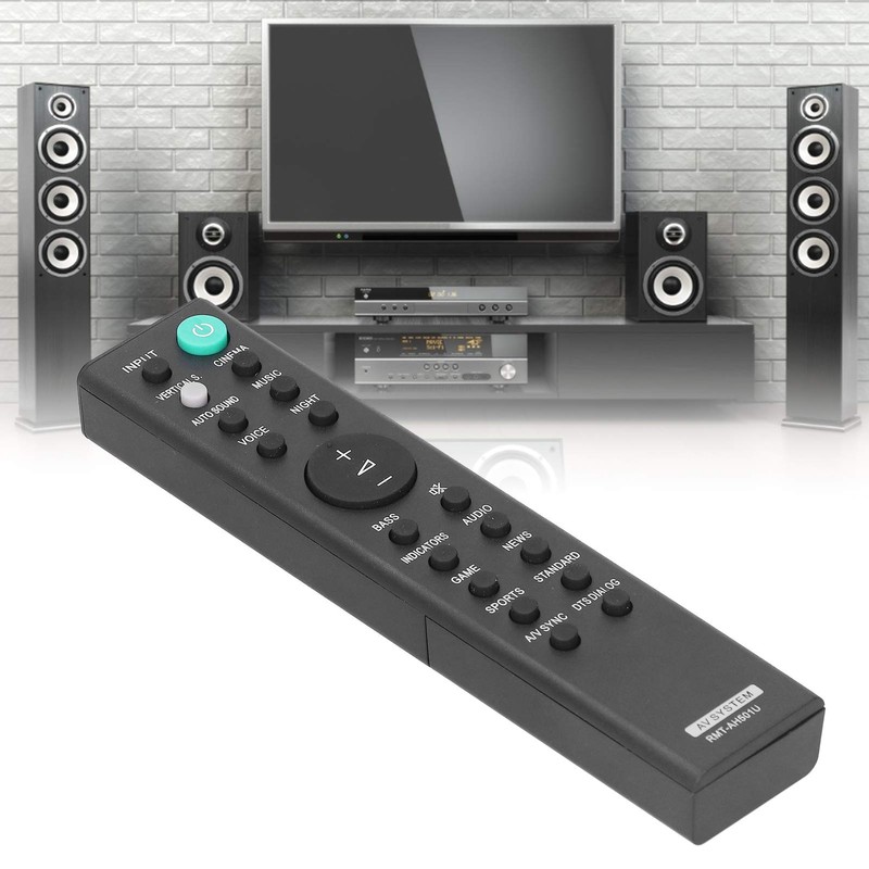 ASHATA Replacement Soundbar Remote Control for HT-X8500 Speaker HT-X8500 RMT-AH501U