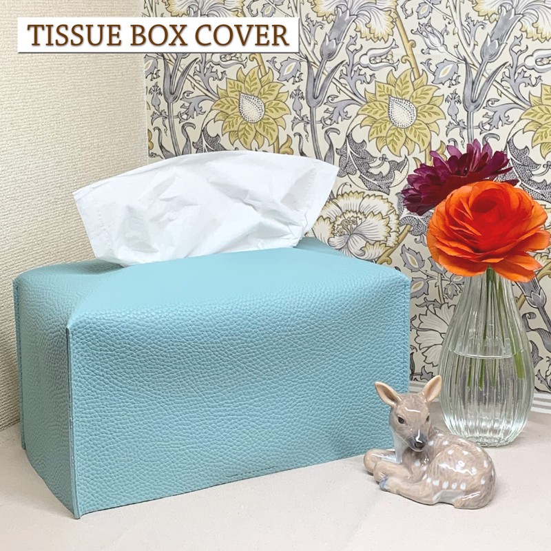 TOMOTHY Stylish Nordic Tissue Case, Thick, Deep, 2 Tiers, Tissue