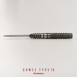 TRiNiDAD PRO Gomez13 Steel Trinidard Pro Gomez 13 Yuki Yamada Player Model Darts Barrel Steel Silver tdd0134