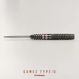 TRiNiDAD PRO Gomez13 Steel Trinidard Pro Gomez 13 Yuki Yamada Player Model Darts Barrel Steel Silver tdd0134