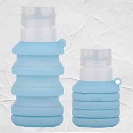 휴대용 샴푸통 방수 공병용기 여행용 화장품 용기 [블루] Portable Shampoo Bottle Waterproof Travel Cosmetic Container [Blue]