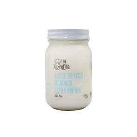 Tía Ofilia Aceite de Coco Orgánico Extra Virgen | Extraído en frío | 473 ml | Raw Organic Coconut Oil | Cold-pressed | Unrefined
