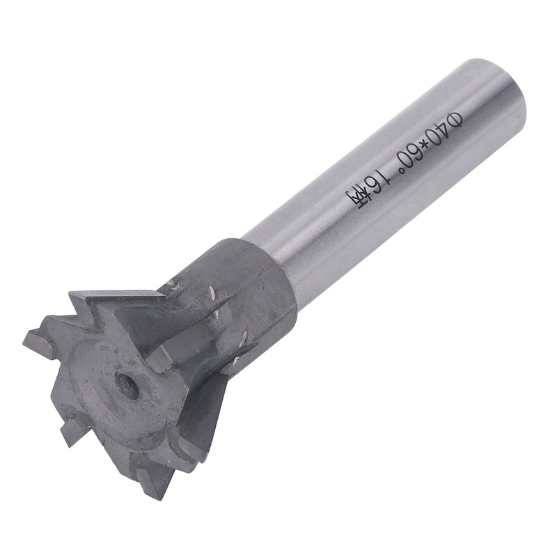 60 Degree Dovetail Cutter 6 Flute Fast Drilling Speed Carbide