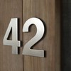 HASWARE 304 Stainless Steel Modern House Number Powder Coating Stylish