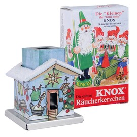 Knox Incense Smoker House The little One - Washhouse and Incense Cones - Mix