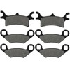 ECCPP Brake Pads Replacement For Magnum 330 Scrambler 500 Sportsman