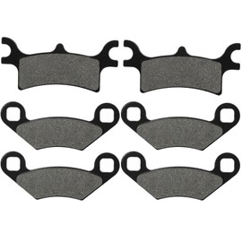 ECCPP Brake Pads Replacement For Magnum 330 Scrambler 500 Sportsman 400 500 600 700 800 Trailblazer Trail Boss 330, FA159 Front Rear Brake Pads