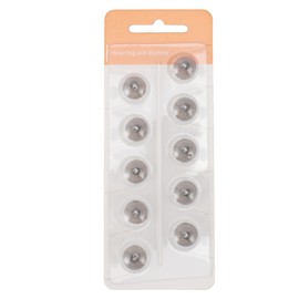 10pcs Sound Amplifier Domes Soft Silicone Ear Plug Tips Round Dome Set for Phonak for Audeo for Paradise for Lumity L