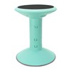 Storex Wiggle Stool, 12-18 Inch, Teal