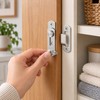Stainless Steel Door Latch Bolt – 3-Inch Sliding Door Lock