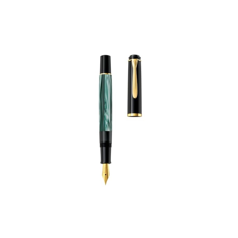 Pelikan M200 Fountain Pen, EF, Extra Fine Point, Classic, Marble
