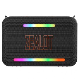 Zealot S95 120W Party Waterproof Speaker 240000mAh Battery with Standcolor: Black
