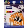 Milan Erasers, White, small