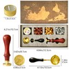 Wax Seal Stamp kit, Wax Seal Kit with Stamp, Beads