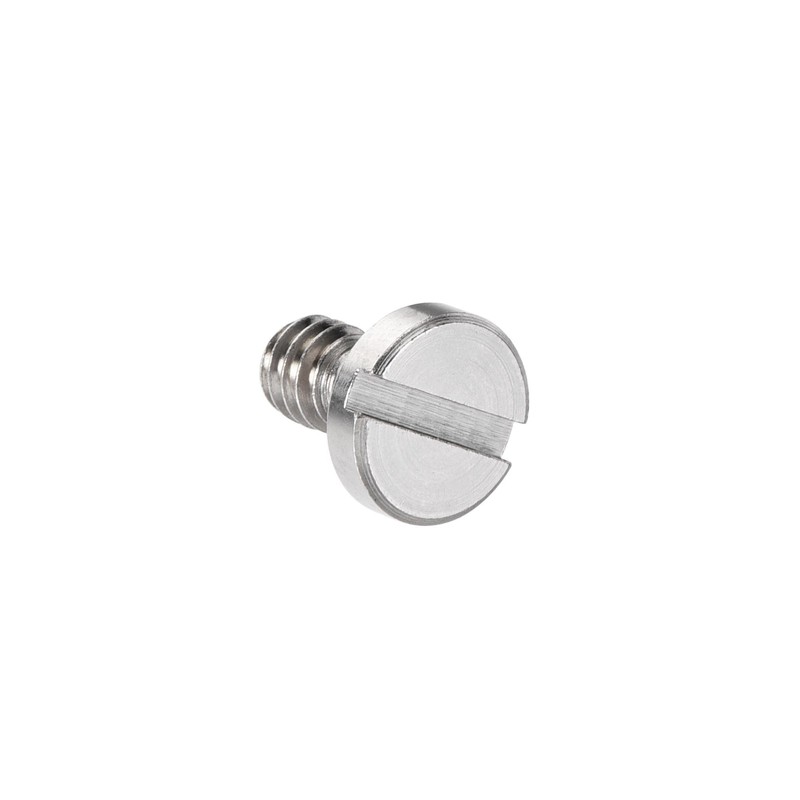 sourcing map 1/4" Mounting Screw Adapter Slotted 0.24" Thread Length