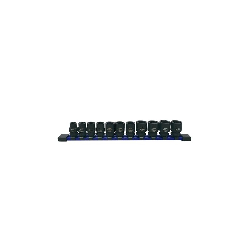 Astro Tools 78311 11-Piece 3/8" Drive 1/2 Size Socket Set