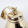 5" Brass Ship Bell – Polished Nautical Maritime Heavy Duty