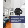 AIsecure Twist-to-Lock Keyless Deadbolt Lock for Front Door Single Cylinder