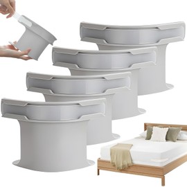 4 Sujetadores de Sábanas Antideslizantes con Tiras de Bloqueo, Fijador de Ropa de Cama para Evitar Que se Mueva, Ajuste de Sábanas para Cama, Cuna o Colchón(Gris)