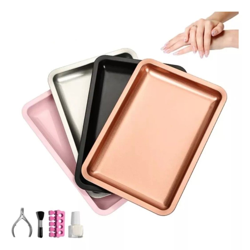 Dbmb Bandeja De Almacenamiento Maquillaje Decoración De Uñas