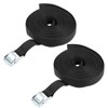 sourcing map Pack of 2 Tie Down Straps Clamping Lock