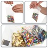 com-four® 100 x Ziplock Bags - Transparent Bags with Pressure