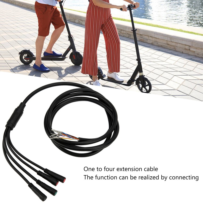 Electric Scooter Power Cable 48V 20A Display Screen Connection Line