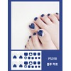Pedicure stick-on nail, paddy sticker, self-nail care, artificial nail - PS018 / 페디큐어 붙이는네일 패디스티커 셀프네일케어 인조손톱 - PS018