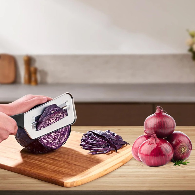 Cabbage Shredder Stainless Steel Blade Cabbage Slicer Shredder Skidproof Cabbage