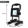 LAVEANT Rechargeable LED Work Lights,10W 2200mAh,600Lumens Portable Tiltable Waterproof Flood