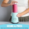 Tasty Personal Blender With Cup, 350W Powerful Blending Motor, 9-Piece