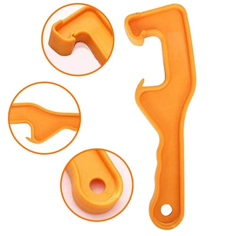 Hovico 3 Pieces 5 Gallon Plastic Bucket Lid Opener Paint