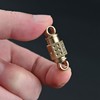 Quick Release Keychain Brass, Detachable Pull Apart Key Rings Separate