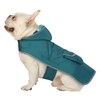 HDE Reversible Dog Raincoat Hooded Slicker Poncho Rain Coat Jacket