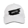 Makoroni - Walter Name Hat Adjustable Cap, DesC77 White
